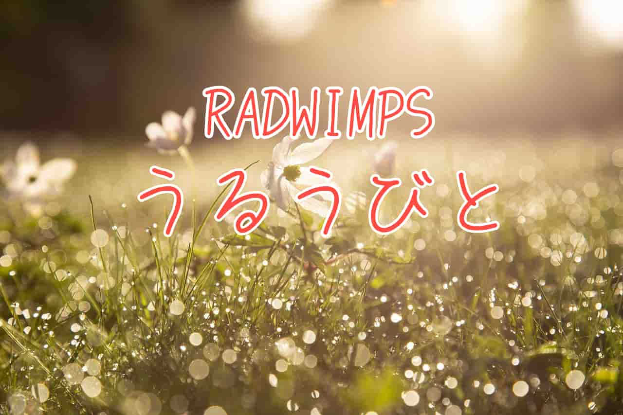【歌詞の意味】RADWIMPS「うるうびと」のここがすごい！